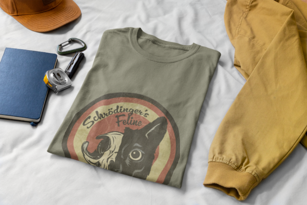 Schrodinger's Feline - Soft Unisex Tee - Image 5